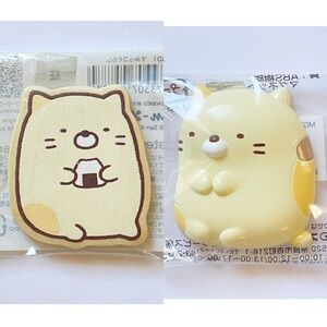 *2/$15* San-X Sumikko Gurashi Neko Magnets Kawaii Japan Cat Brand New & Sealed